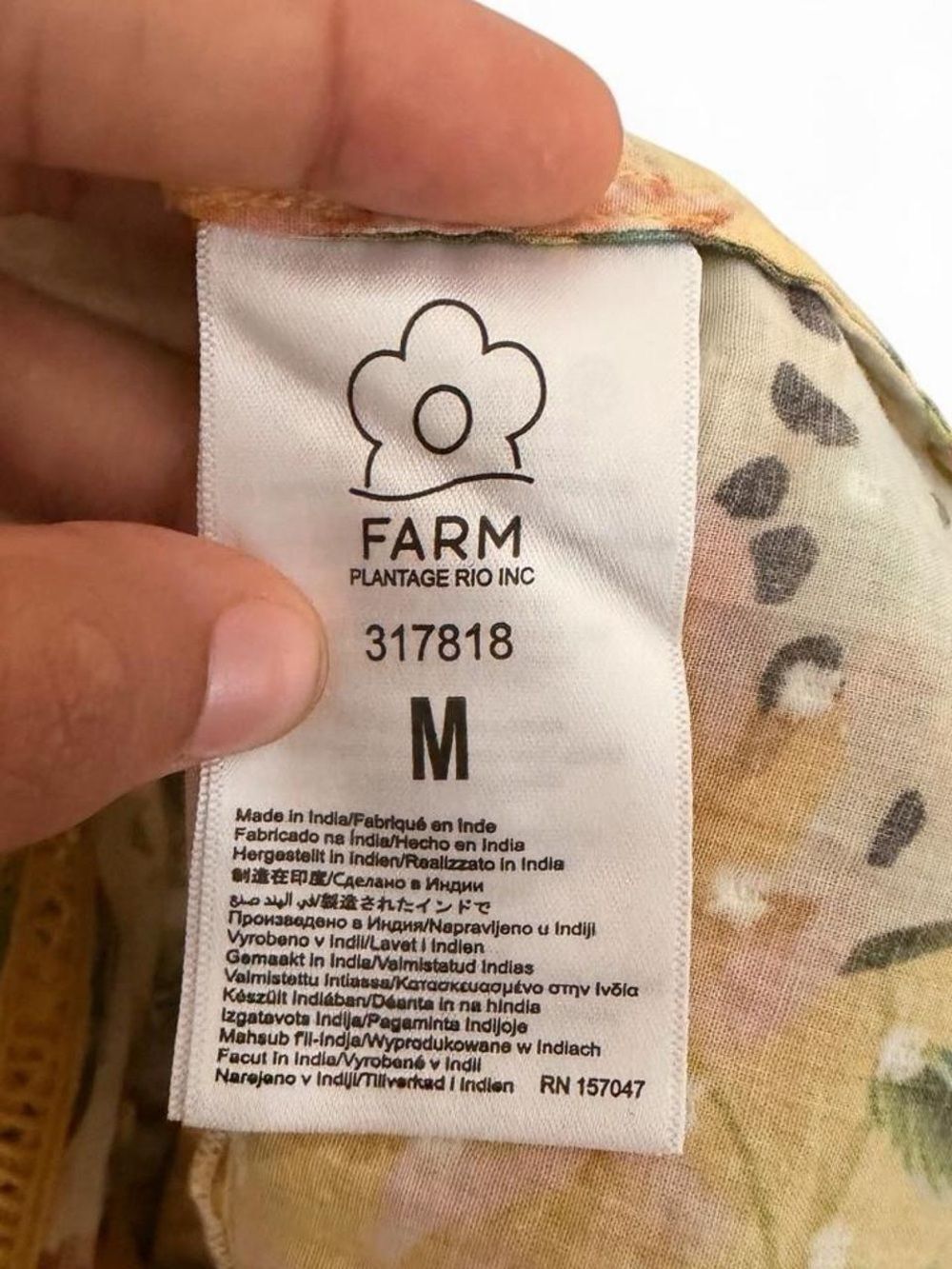 Farm Rio Biriba Mini Dress - Picture 7 of 10